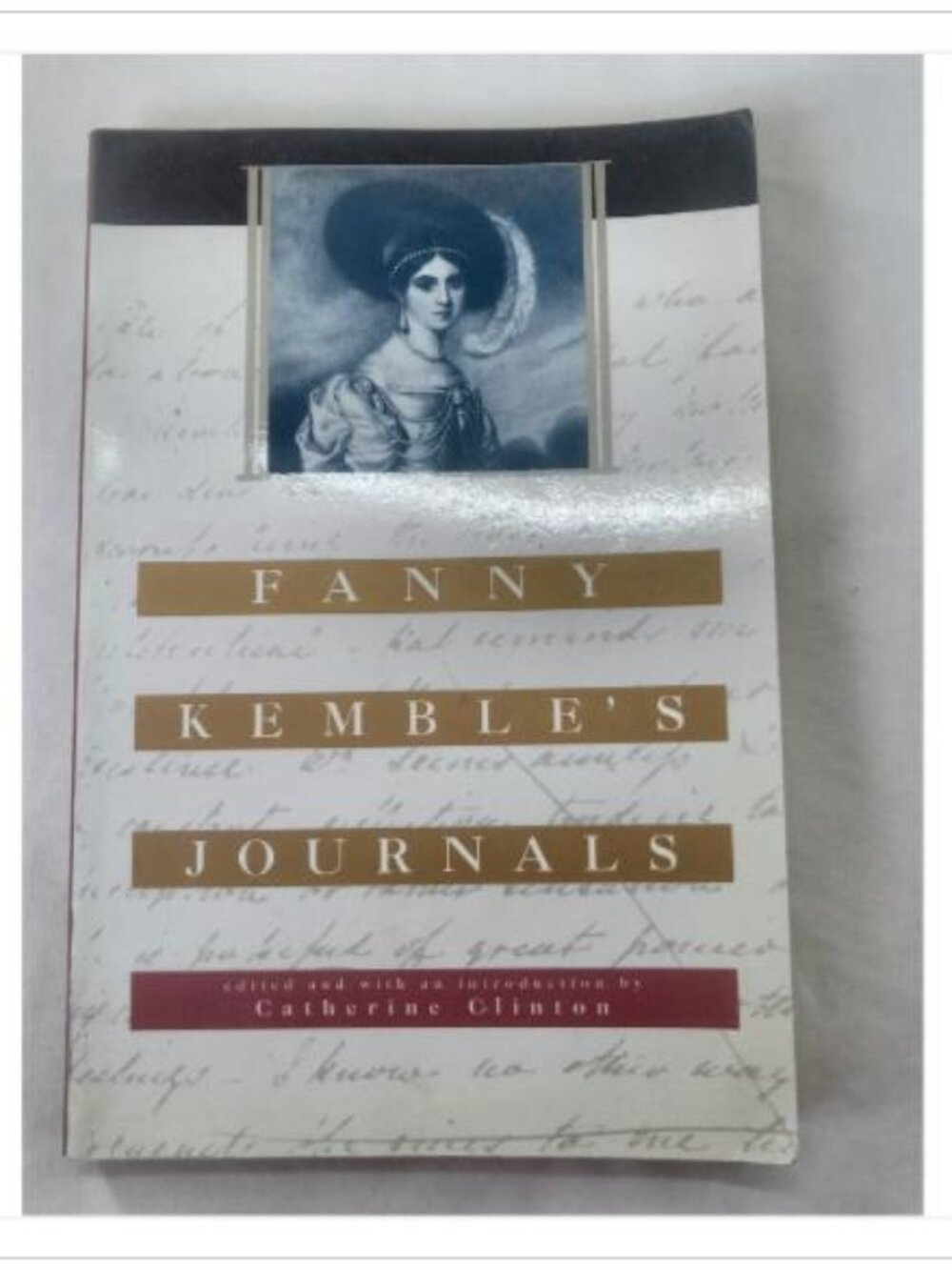 Fanny Kemble's Journals 2000 Paperback Book Vintage Novel Read Classic